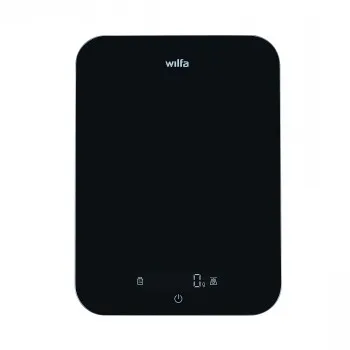 Wilfa MAX KS2B-10 -talousvaaka, 10kg, musta