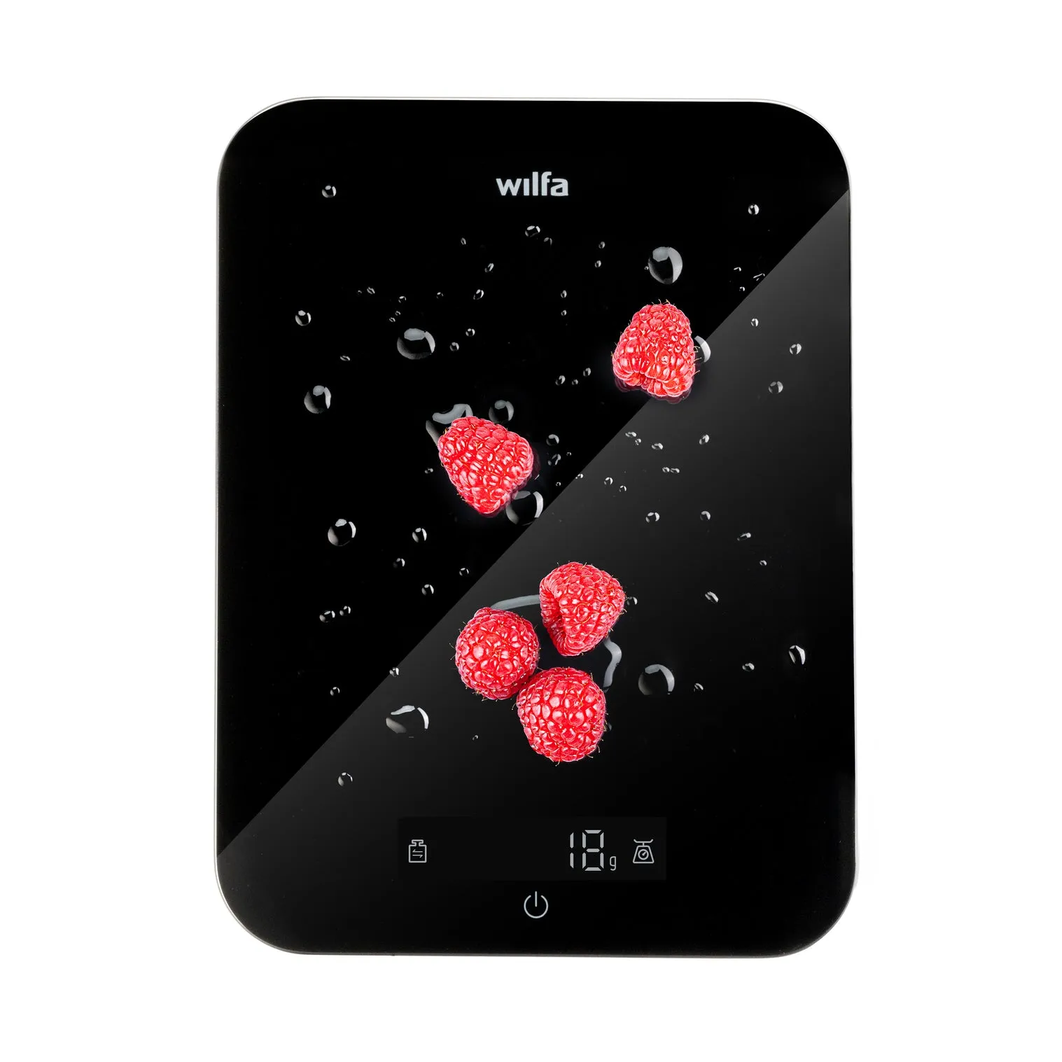 Wilfa MAX KS2B-10 -talousvaaka, 10kg, musta