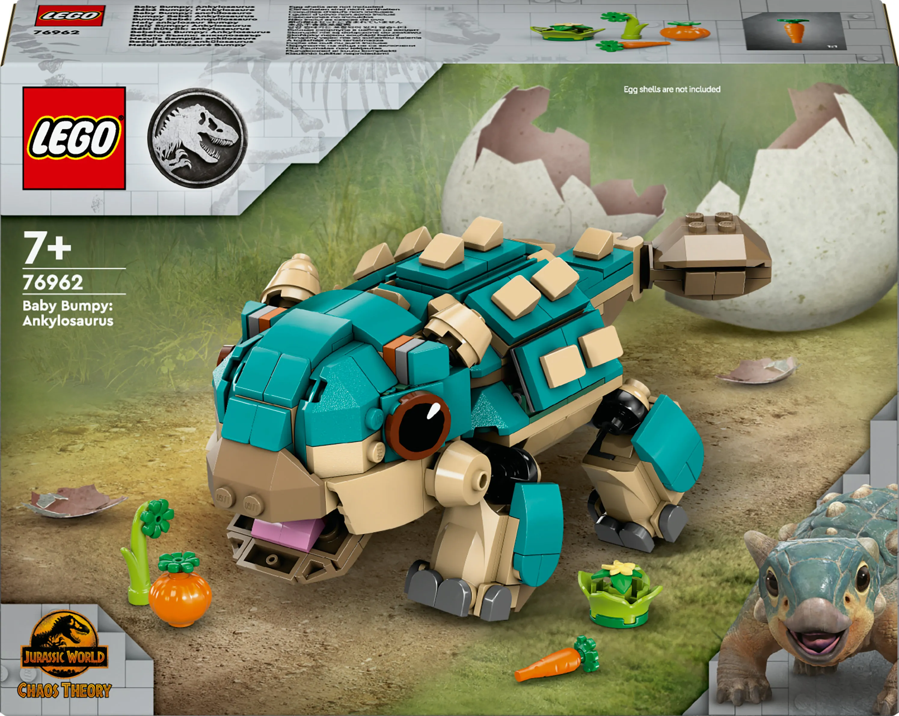 LEGO Jurassic World Pikku-Bumpy: Ankylosaurus 76962