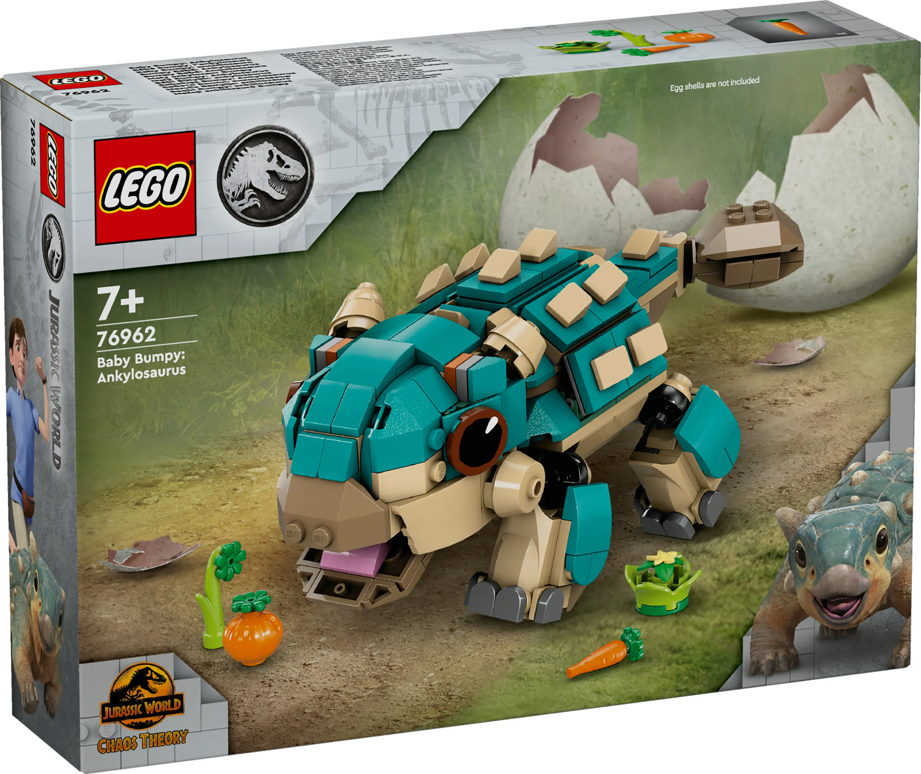 LEGO Jurassic World Pikku-Bumpy: Ankylosaurus 76962