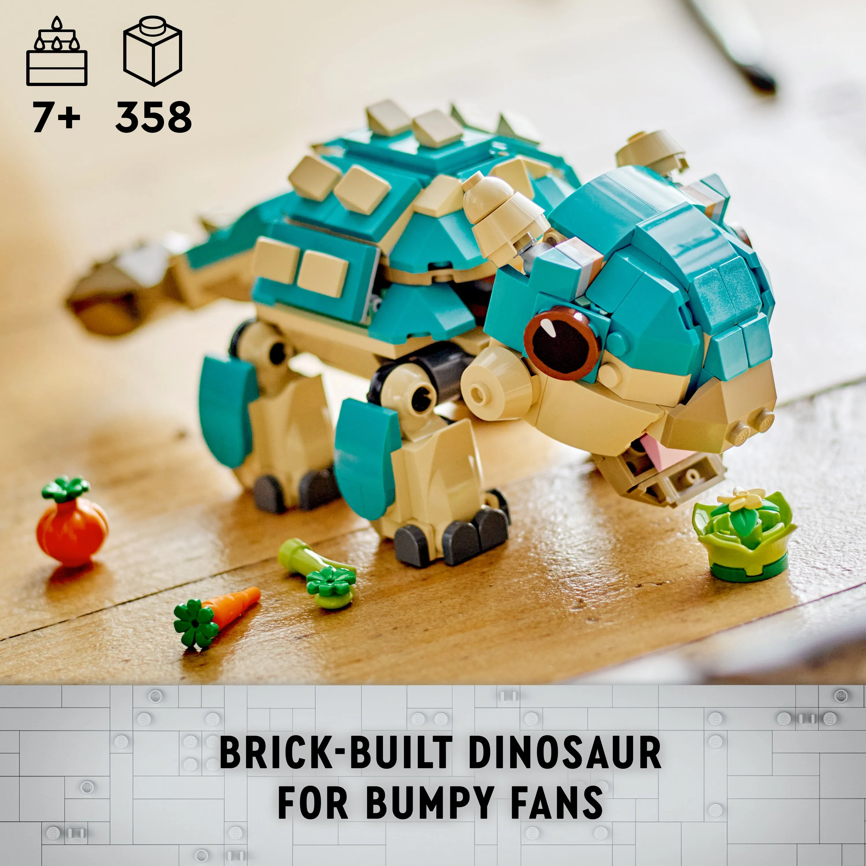 LEGO Jurassic World Pikku-Bumpy: Ankylosaurus 76962