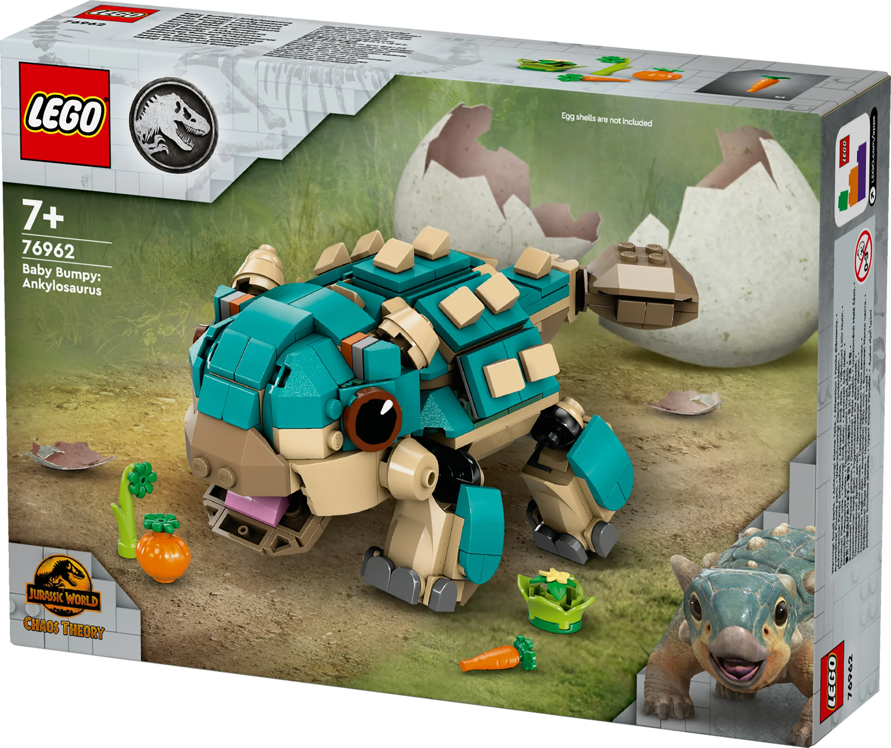 LEGO Jurassic World Pikku-Bumpy: Ankylosaurus 76962