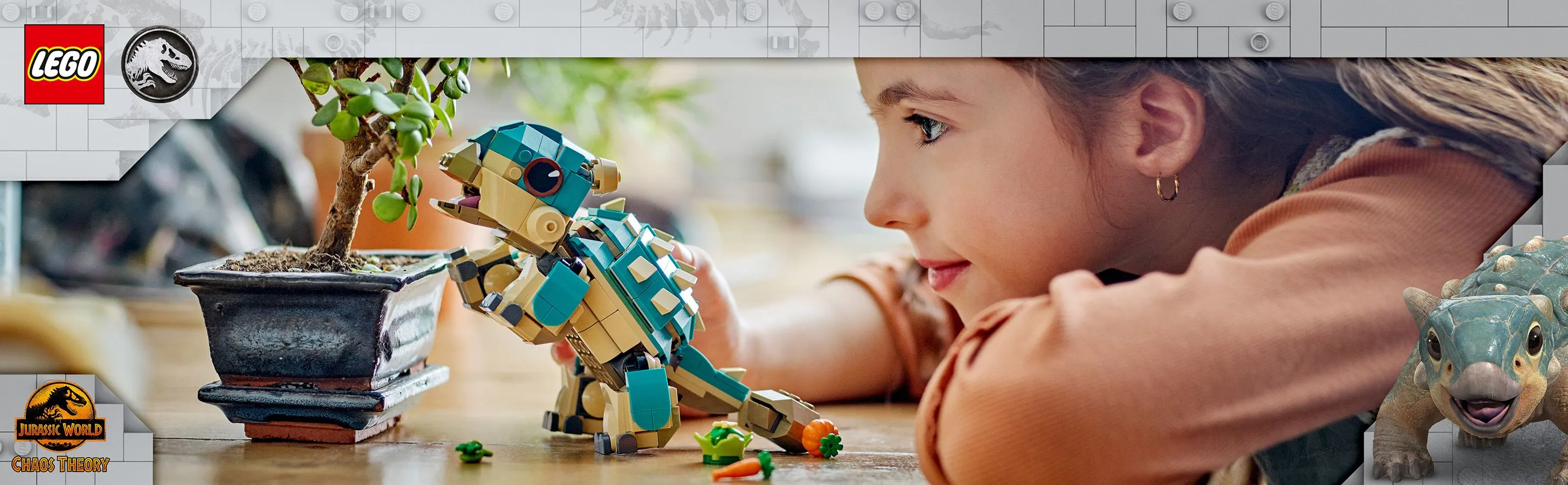 LEGO Jurassic World Pikku-Bumpy: Ankylosaurus 76962