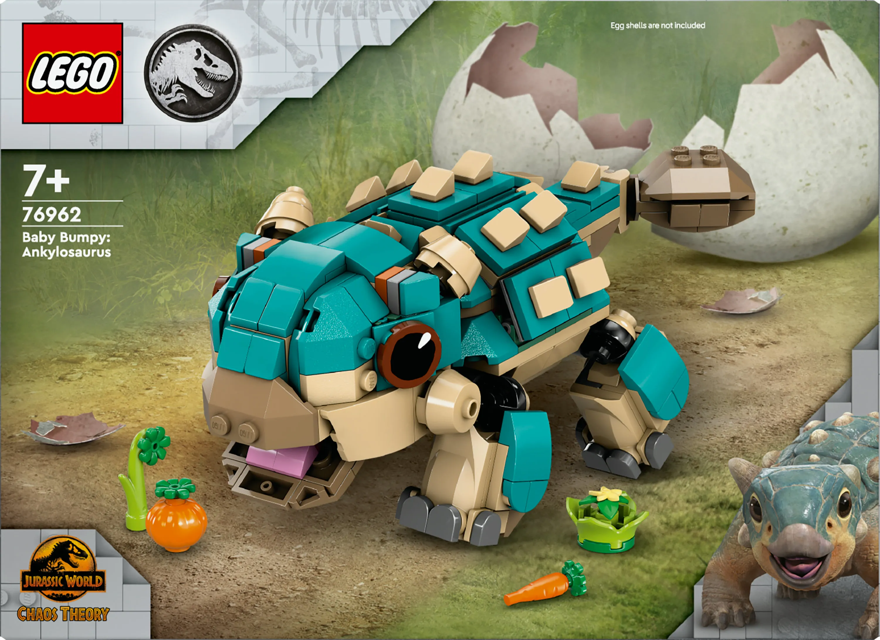 LEGO Jurassic World Pikku-Bumpy: Ankylosaurus 76962