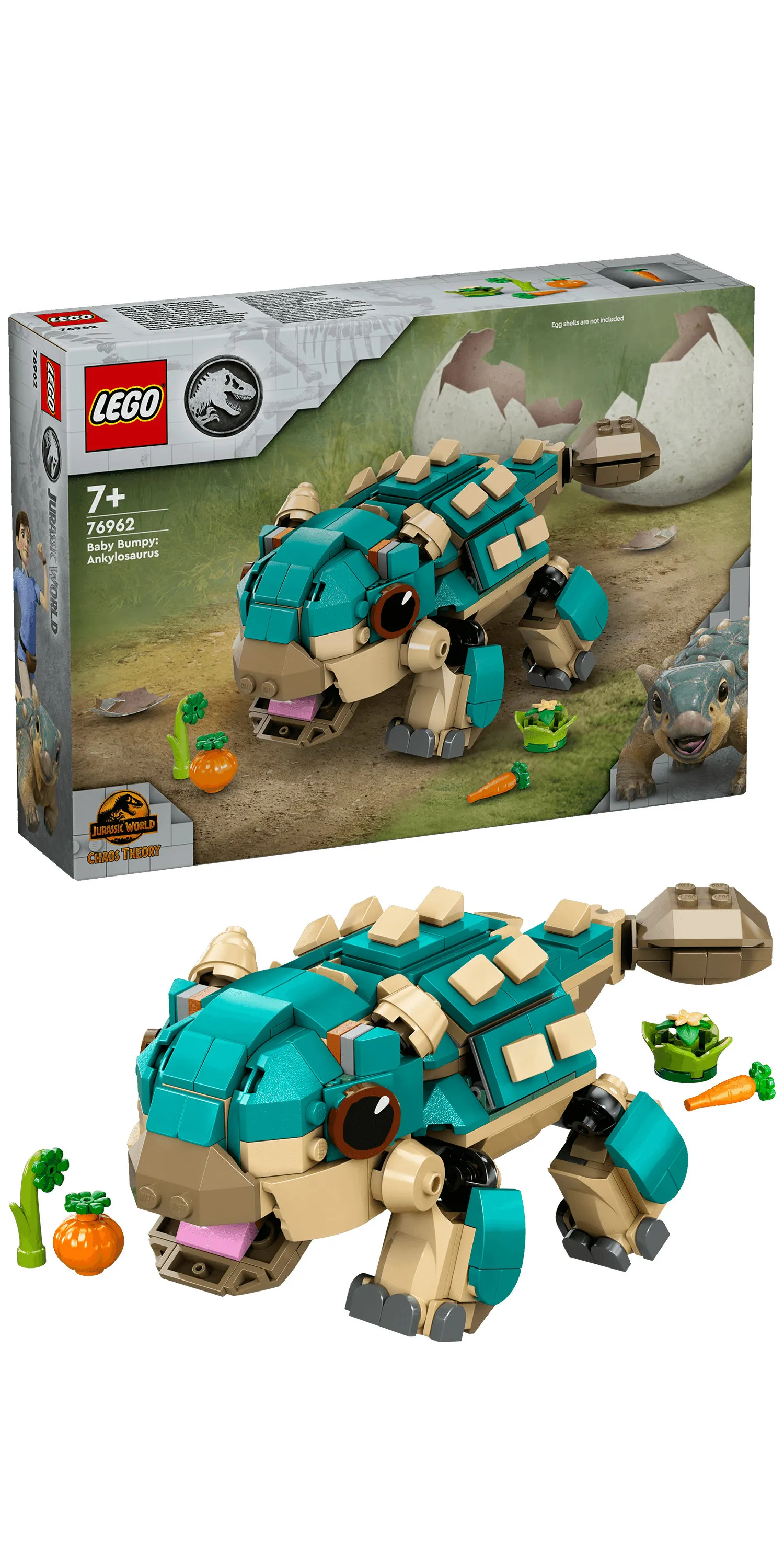 LEGO Jurassic World Pikku-Bumpy: Ankylosaurus 76962