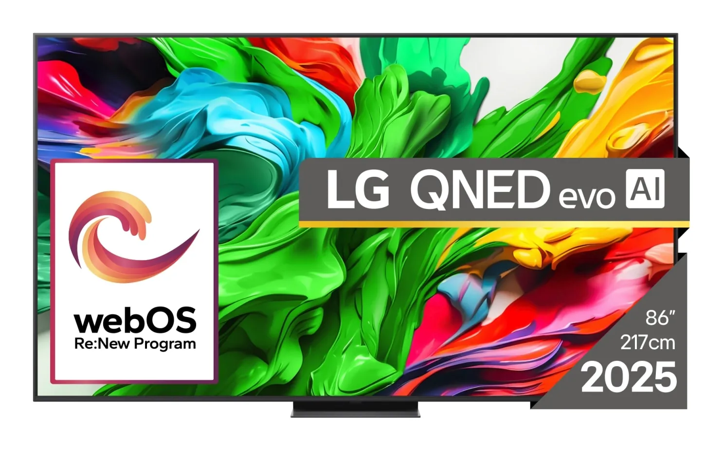 LG QNED86A3A 86" 4K QNED Mini LED webOS TV, 120Hz, Dolby Vision, HDR10 LG QNED86A3A 86" 4K QNED Mini LED webOS TV, 120Hz, Dolby Vision, HDR10