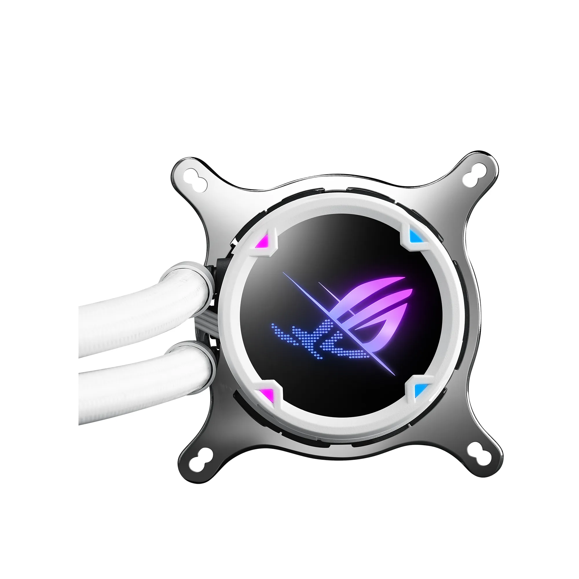 Asus ROG Strix LC II 240 ARGB White Edition AIO-liquid cooler with Aura Sync