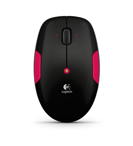 Logitech Wireless Mouse M345 Fire Red