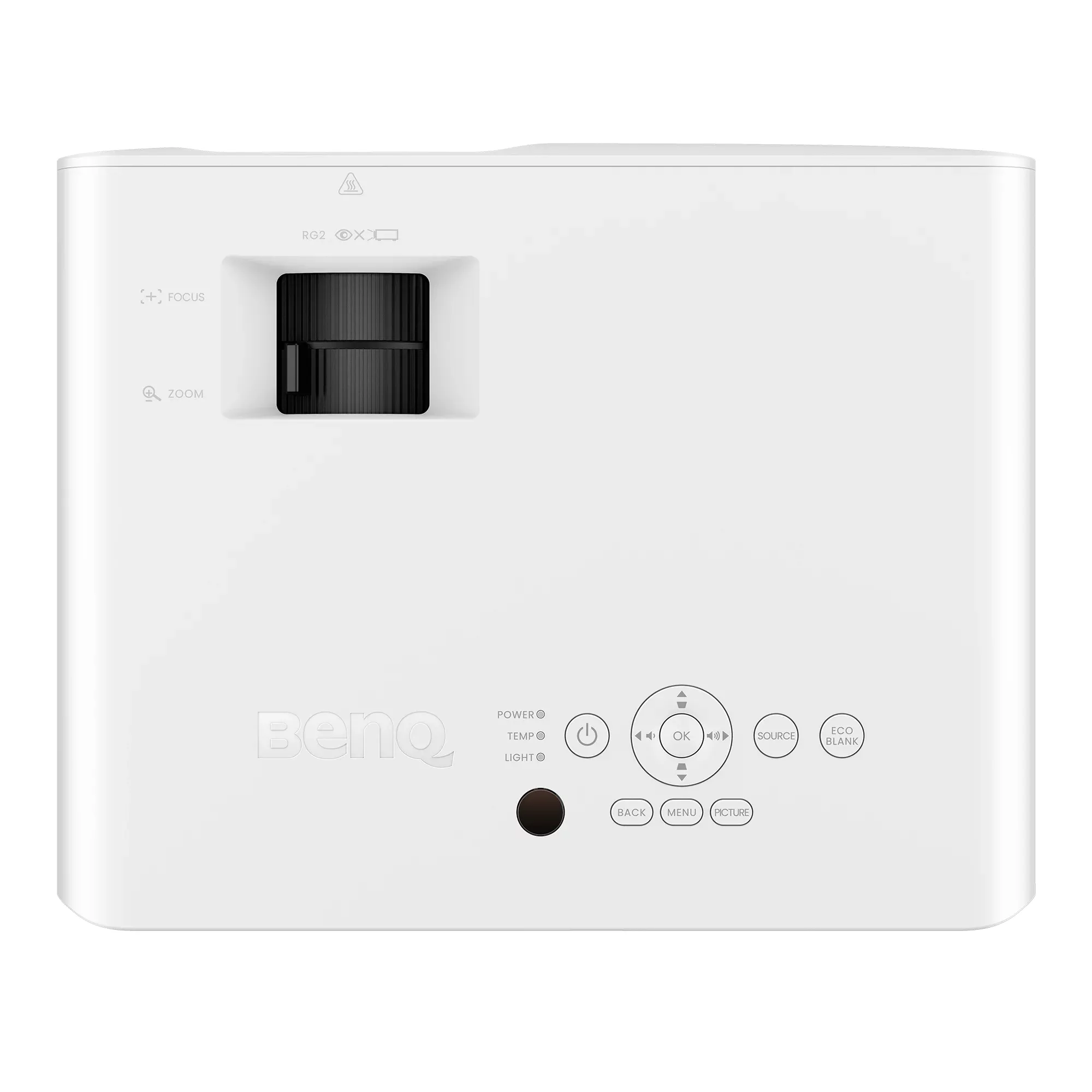 BenQ LH655C DLP Full HD 4000 ANSI lm Laser Projector, White