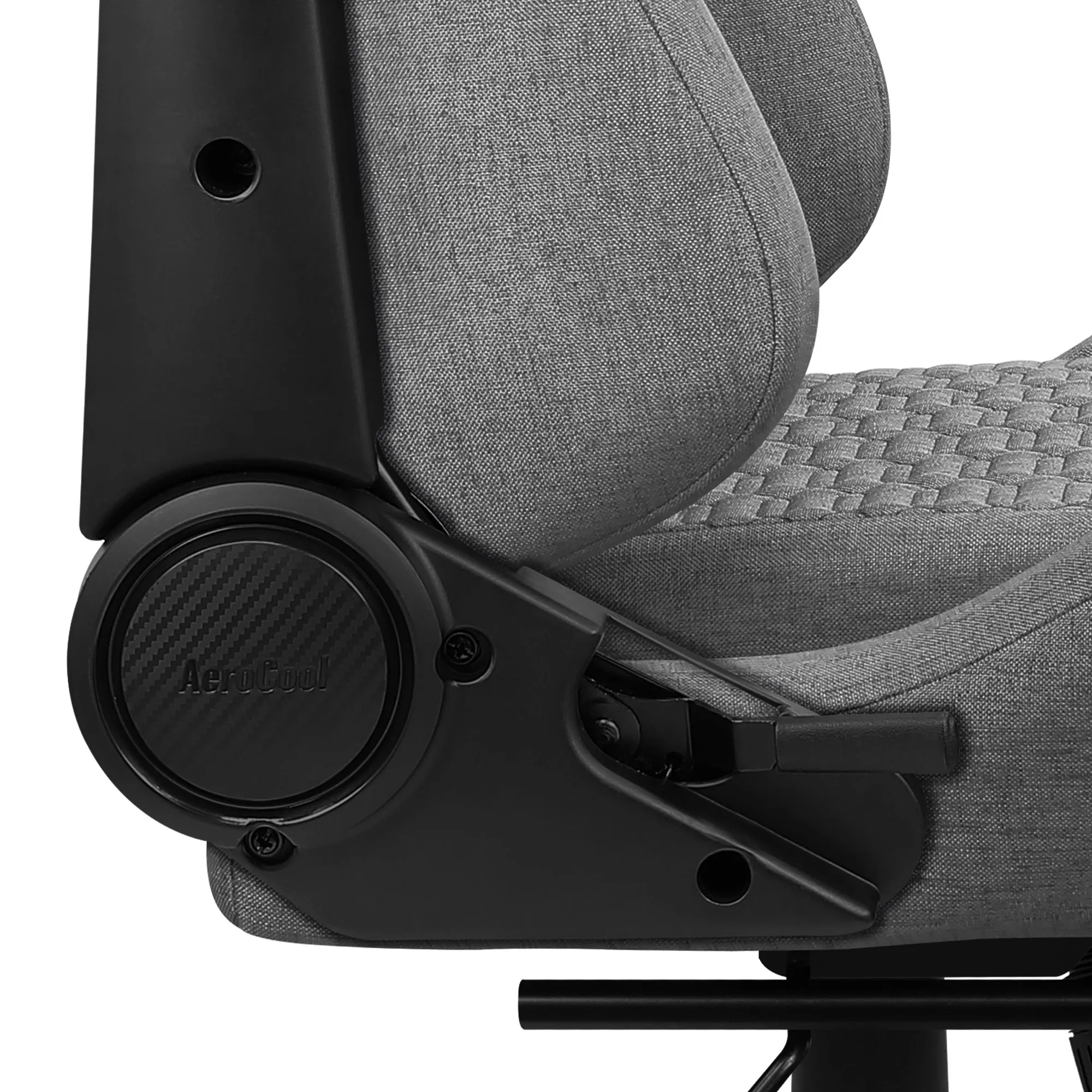 Aerocool Royal AeroWeave Gaming Chair with Legrest - Ash Grey