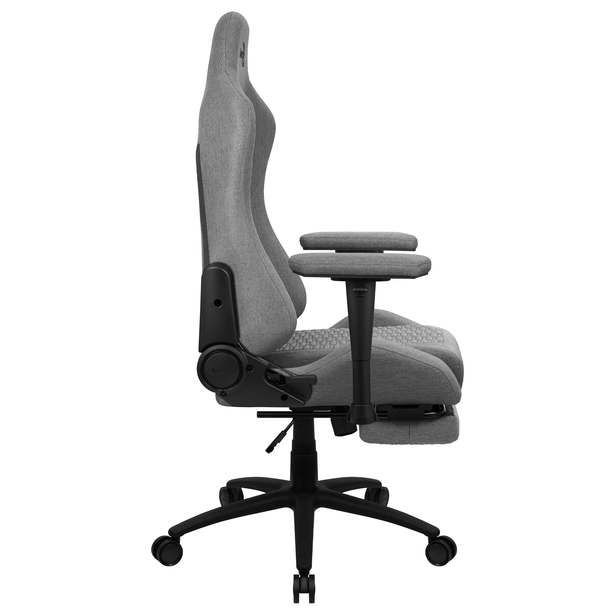 Aerocool Royal AeroWeave Gaming Chair with Legrest - Ash Grey