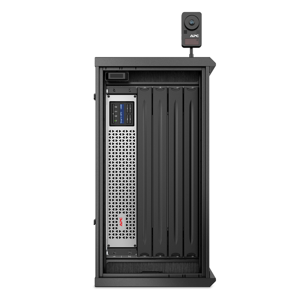 APC NetShelter WX 6U Vertical Wallmount Edge Enclosure 230V Fans