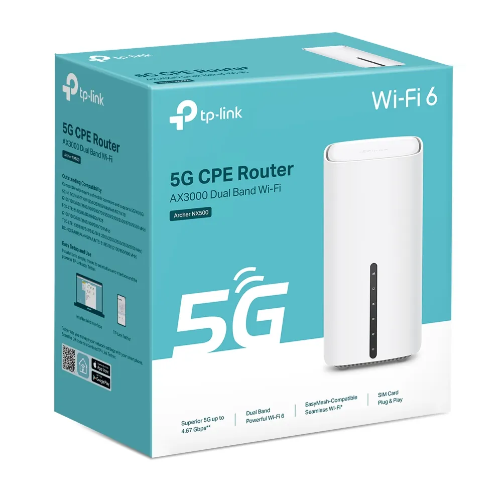 TP-Link Archer NX500 - 5G Router, White