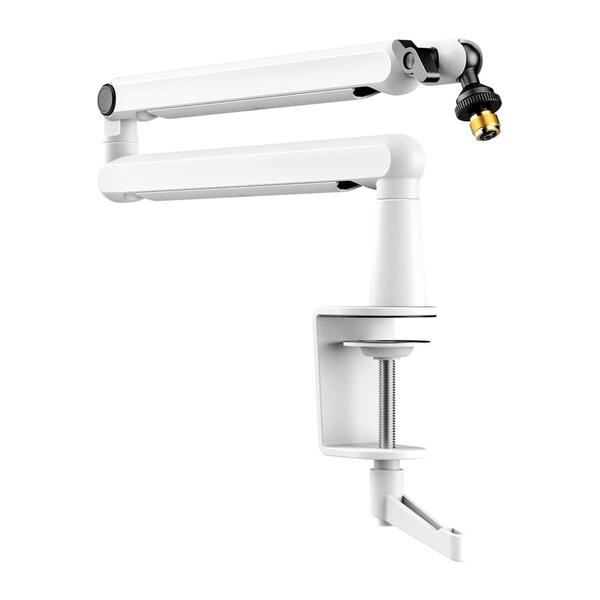 FIFINE BM88W l&aring;gprofil mikrofonbom, vit