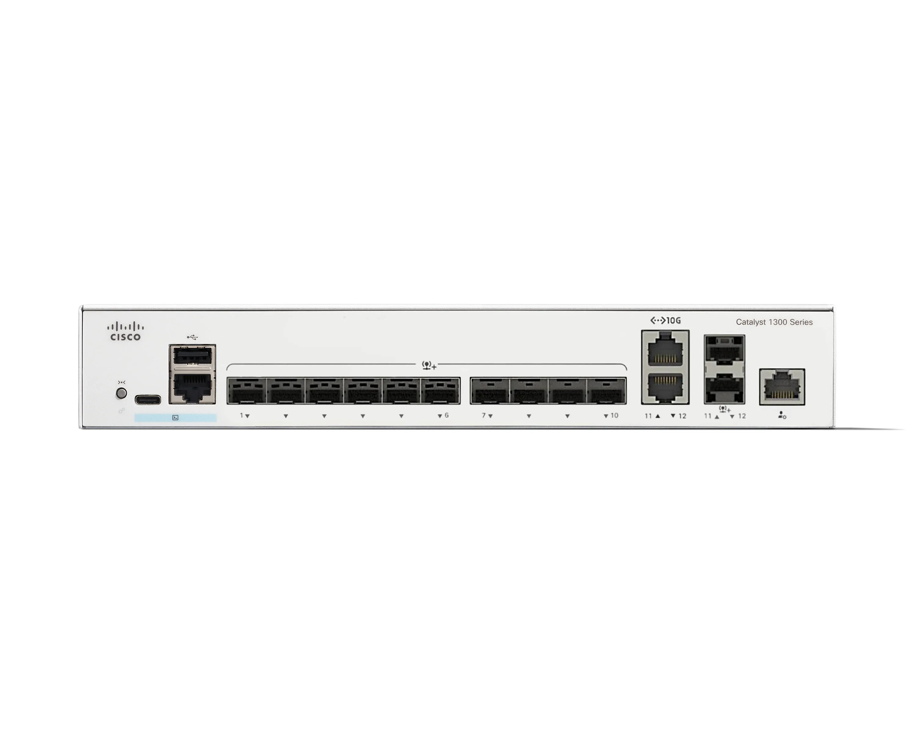 Catalyst 1300 12-port SFP+2x10GE Shared