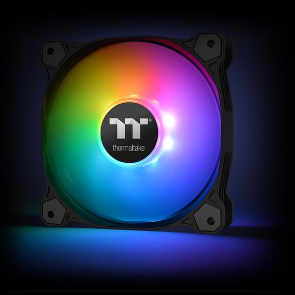 Thermaltake Pure, 120mm, ARGB PWN -case fan, 3 pack, Black