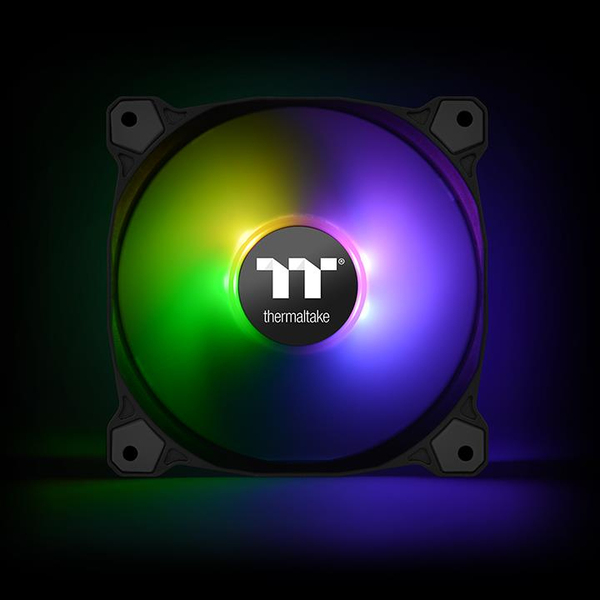 Thermaltake Pure, 120mm, ARGB PWN -case fan, 3 pack, Black