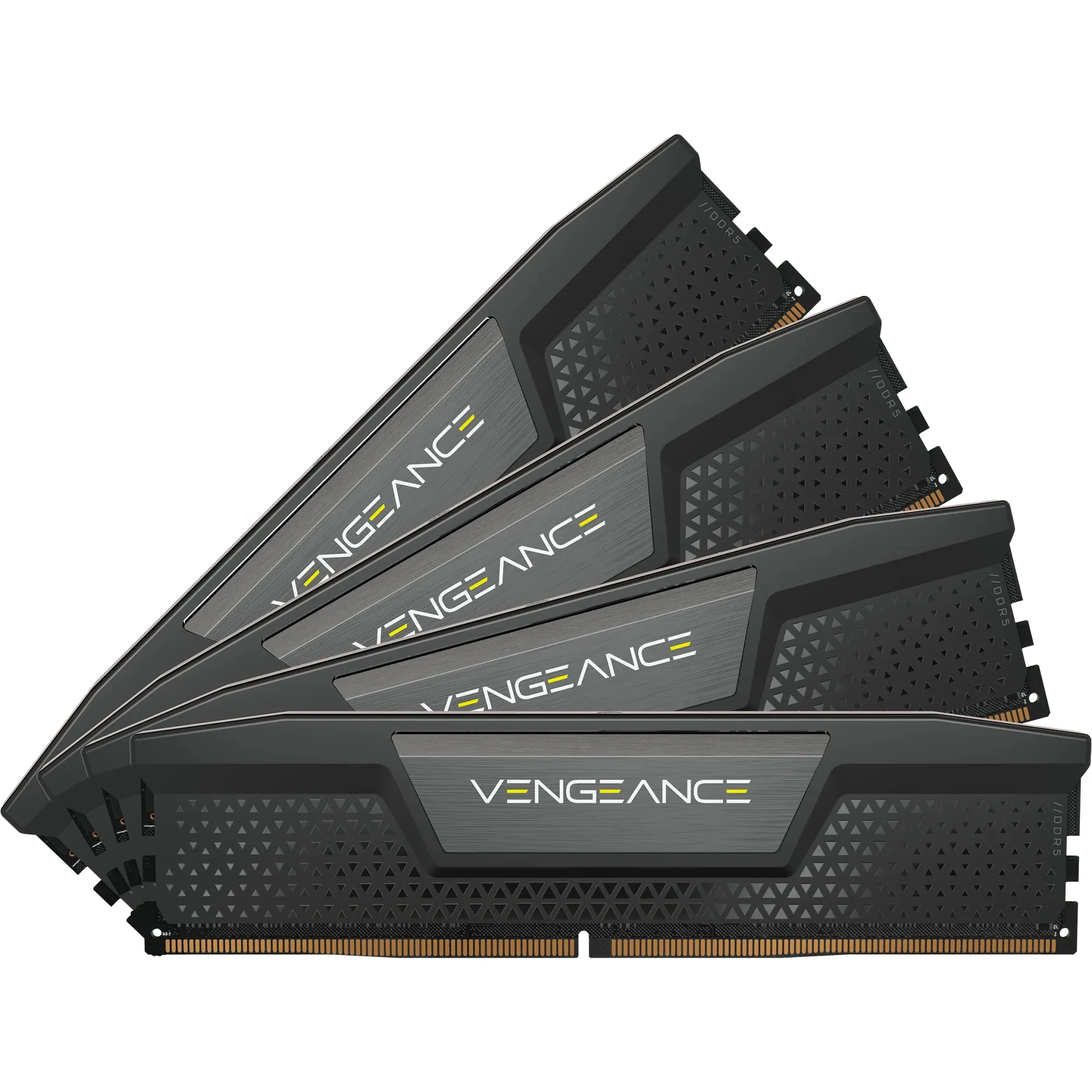 CORSAIR VENGEANCE 96GB 4x24GB DDR5 5600MT/s DIMM Unbuffered 40-40-40-77 XMP 3.0 Black Heatspreader 1.25V