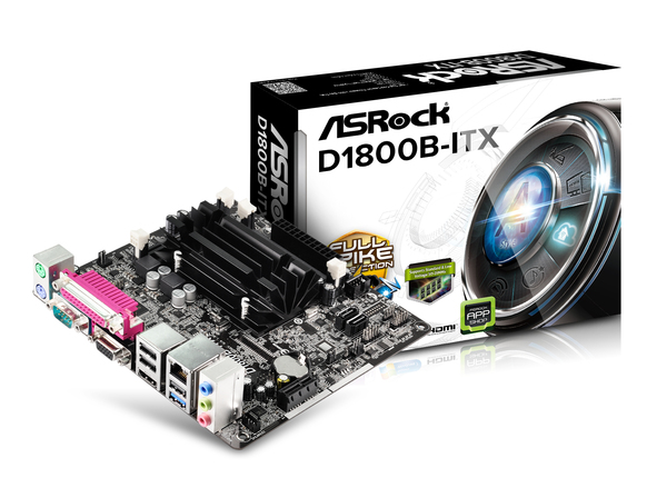 MB CEL ASRock D1800B-ITX