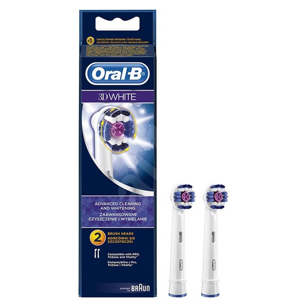 Braun EB18-2 3D -vaihtoharjat, 2kpl