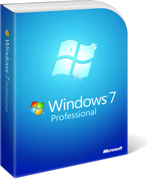 Windows 7 Pro SP1 OEM DVD 64-Bit, Engelska
