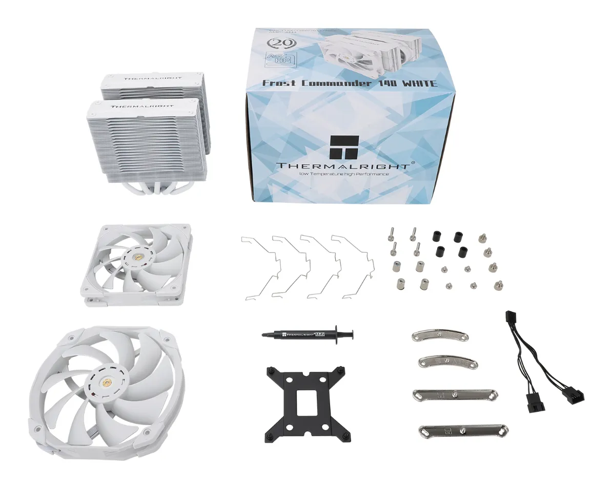 Thermalright Frost Commander 140 CPU Cooler, White