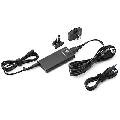HP Slim with USB AC Adapter - Verkkosovitin - 65 watt - Eurooppa malleihin Envy 17, ENVY TouchSmart 15, 17, Pavilion 17, Pavilion x2, Spectre 13