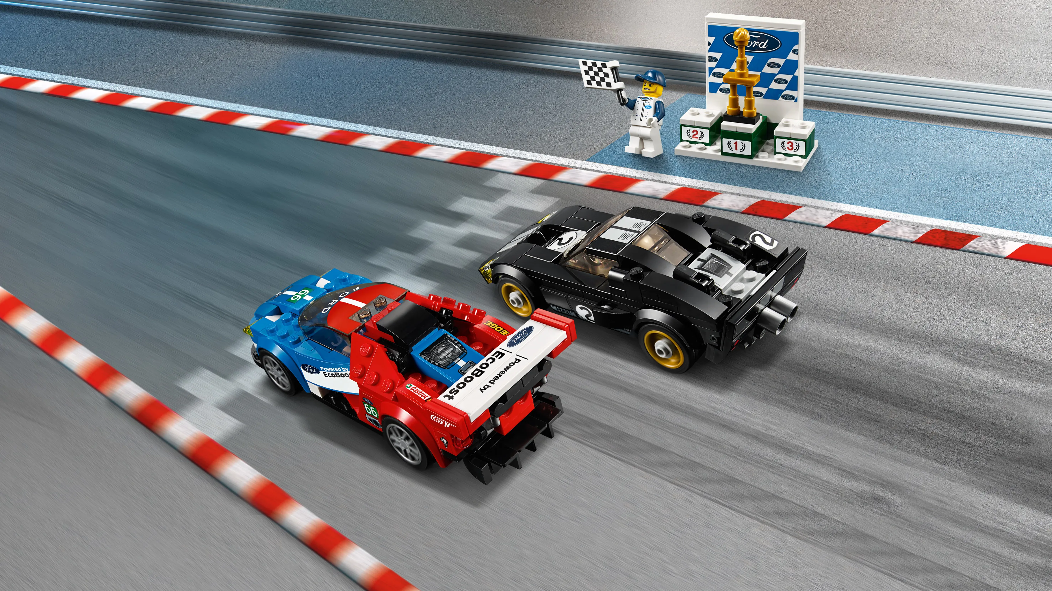 Lego Speed Champions - 2016 Ford GT &amp; 1966 Ford GT40
