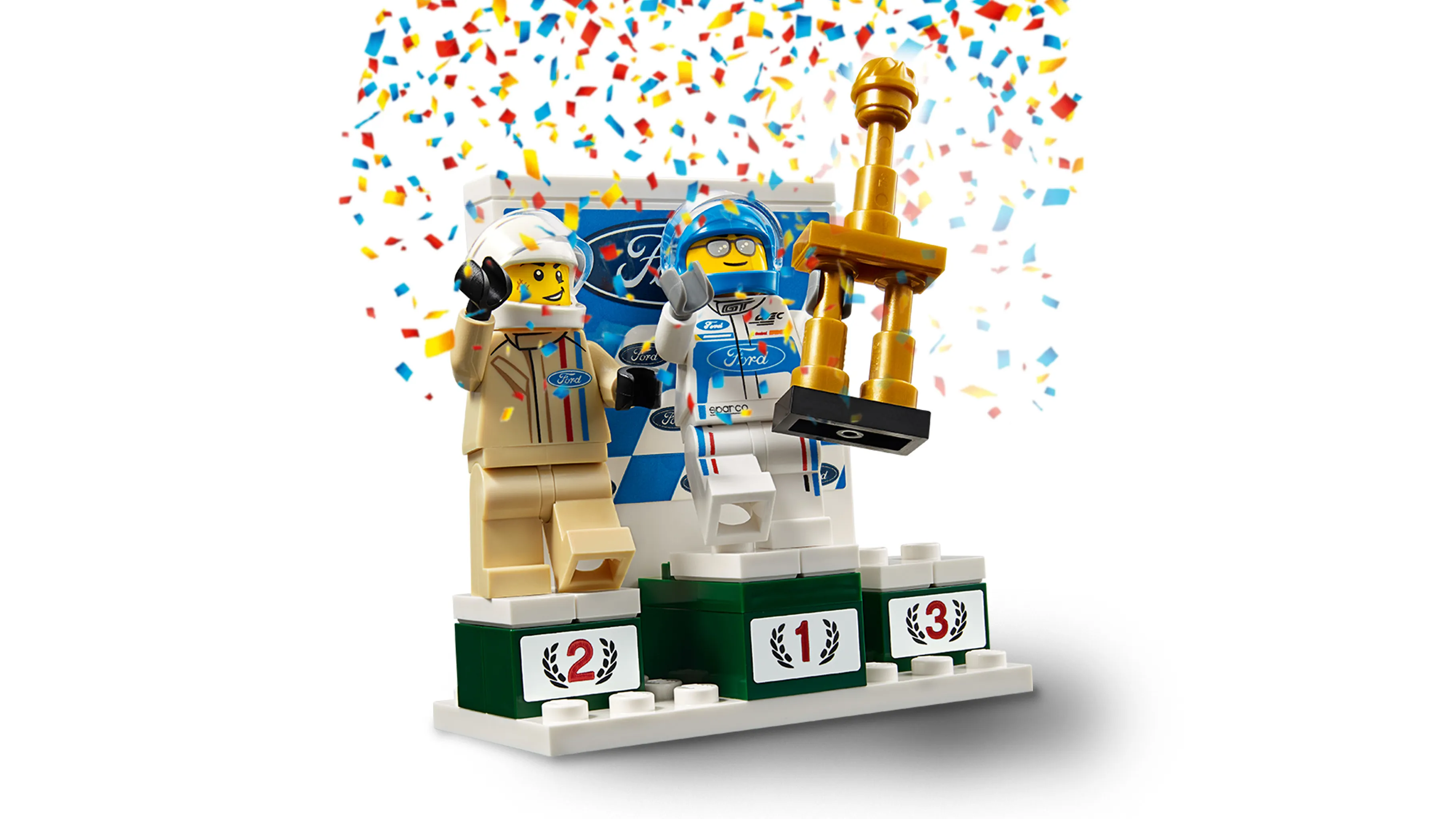 Lego Speed Champions - 2016 Ford GT &amp; 1966 Ford GT40