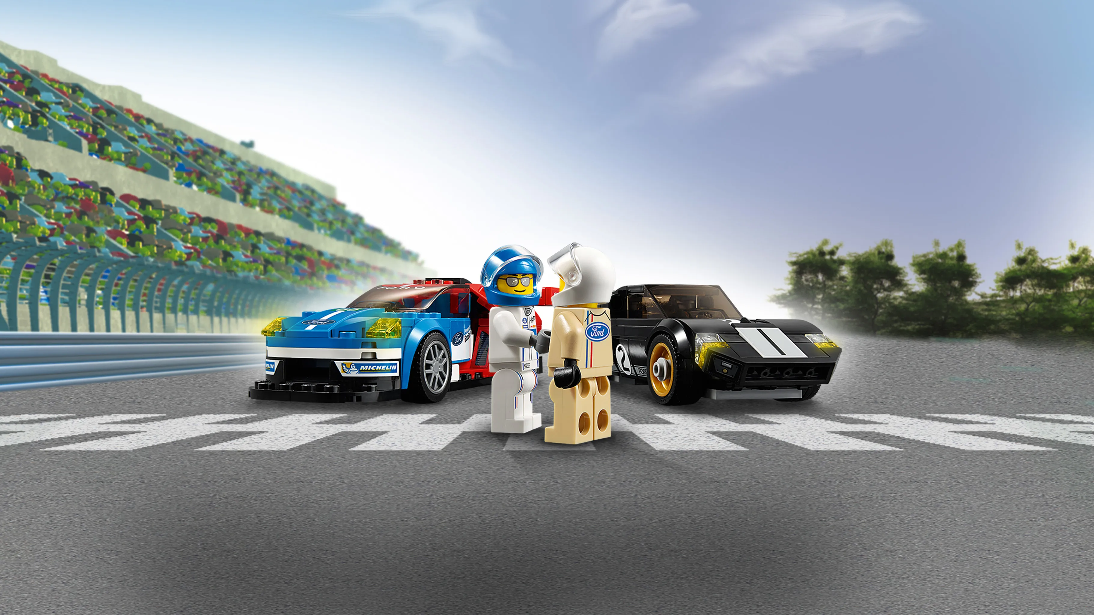 Lego Speed Champions - 2016 Ford GT &amp; 1966 Ford GT40