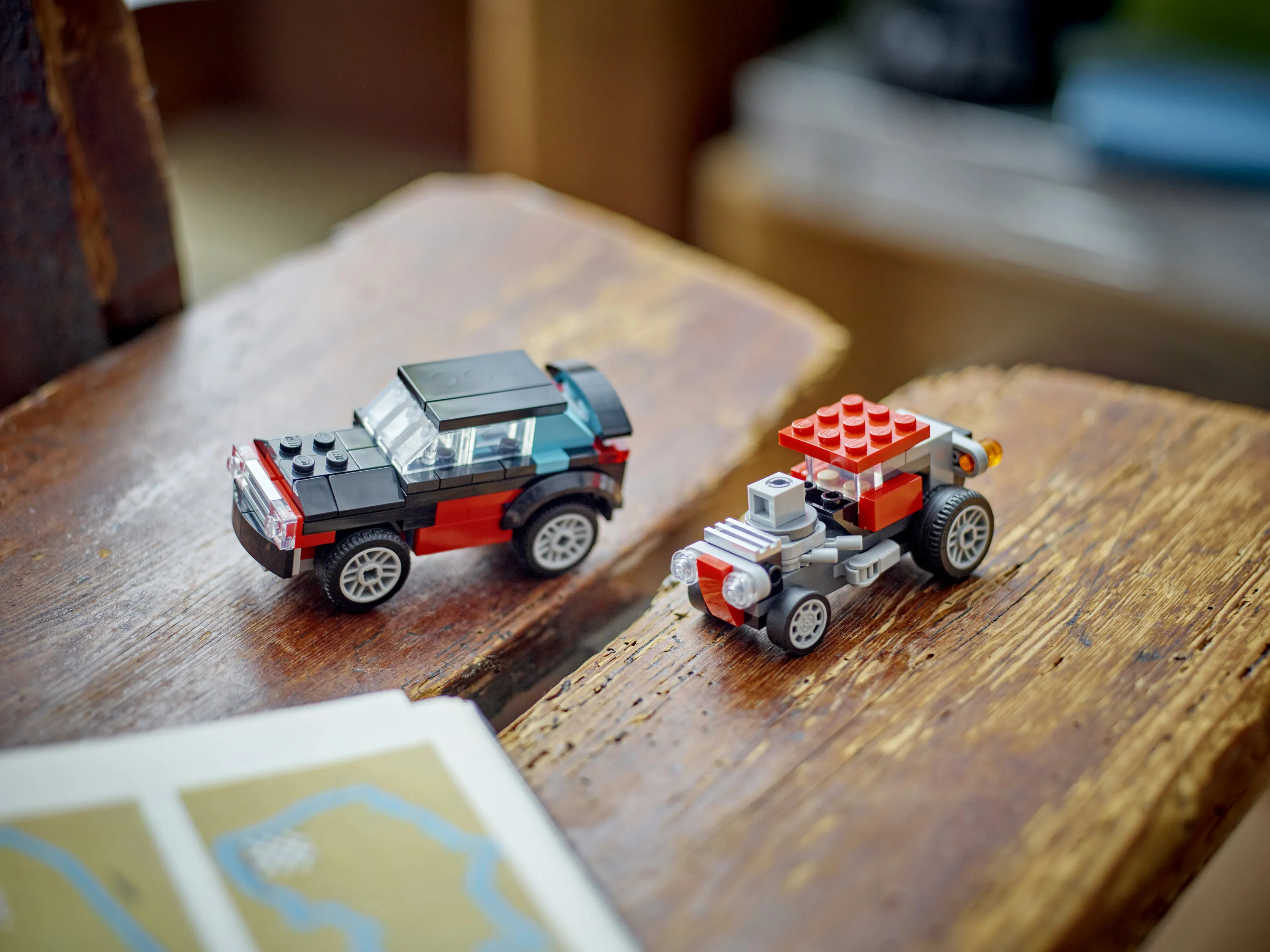 LEGO Creator Lava Car and Helicopter 31146