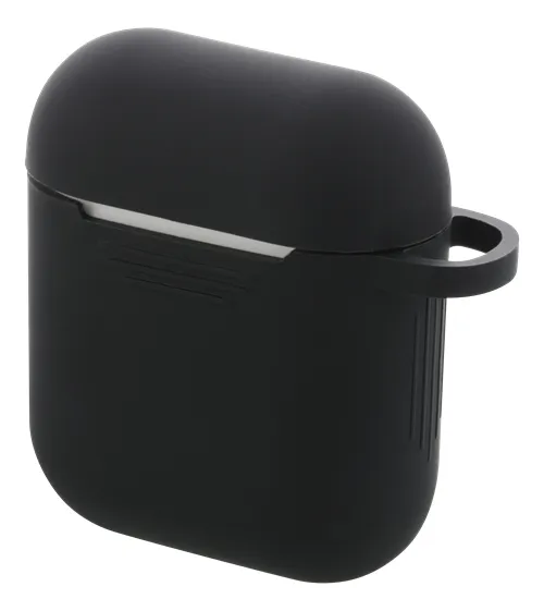 DELTACO AirPods silicone case, black