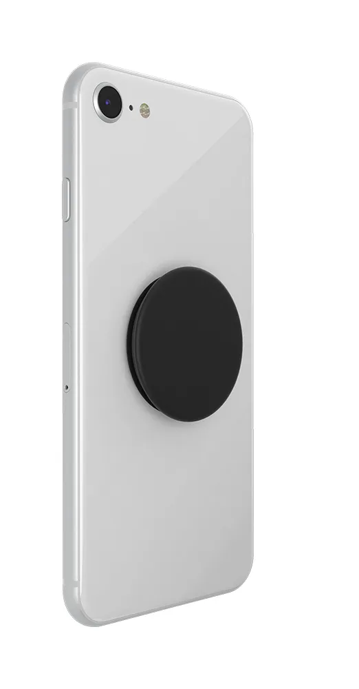 POPSOCKETS Black Avtagbart Grip med St&auml;llfunktion