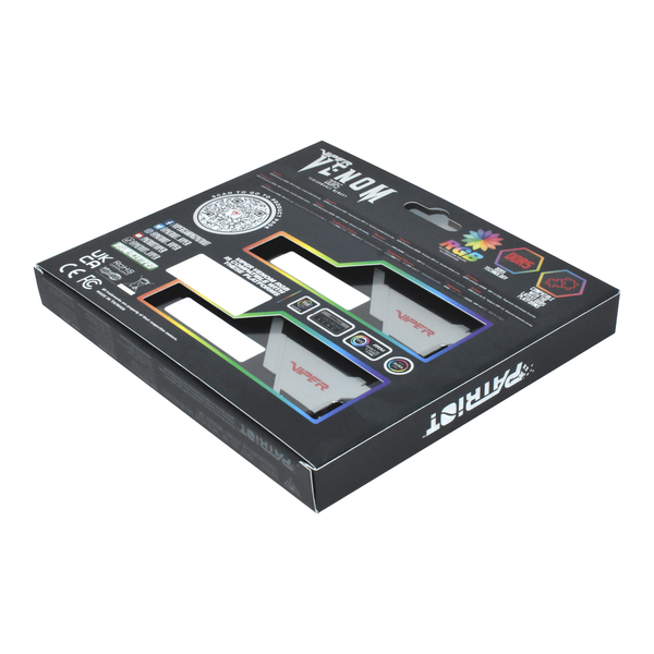 Patriot Viper Venom RGB 32GB (2 x 16GB) DDR5 6600 MHz, CL34 - memory