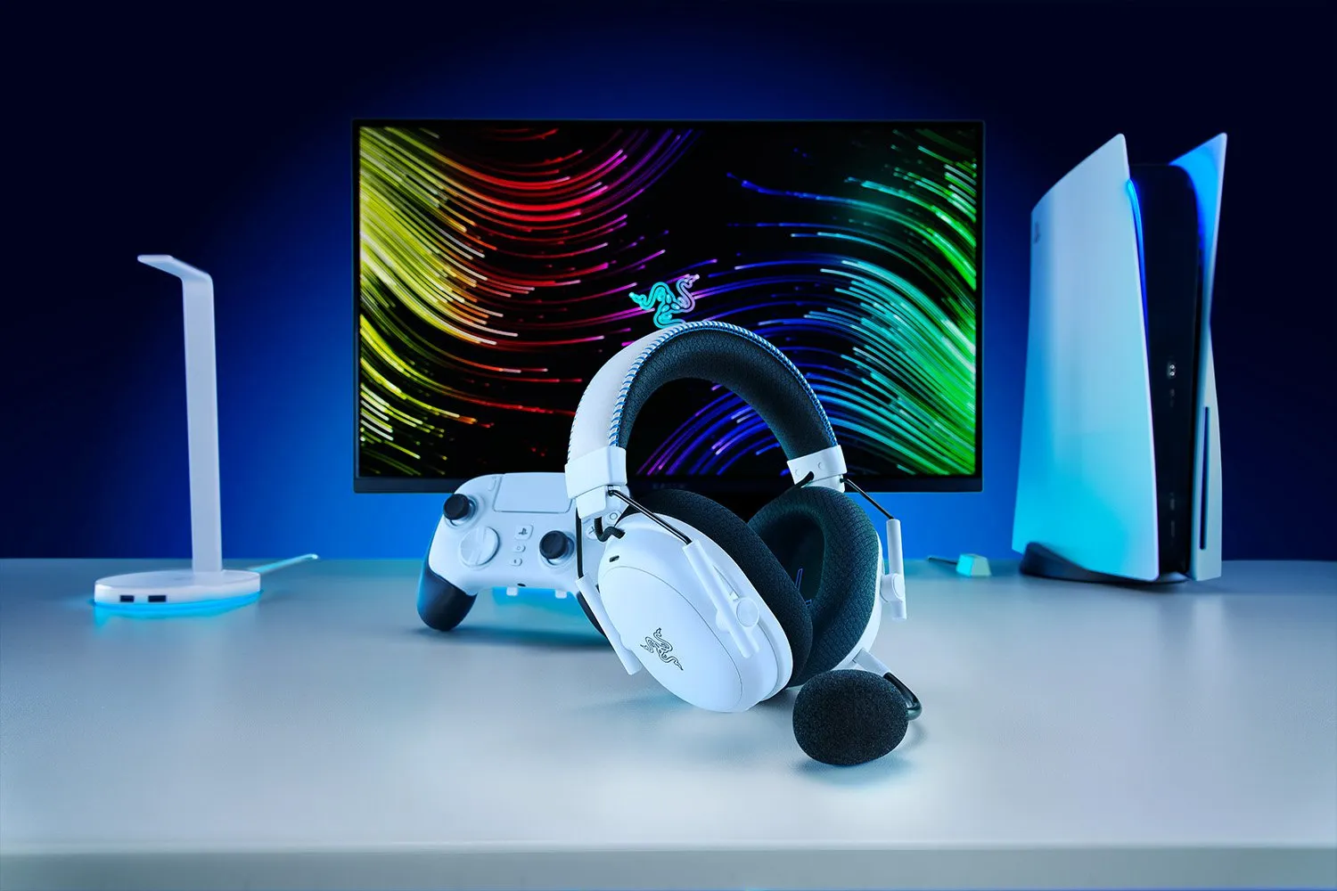 Razer BlackShark V3 Pro Wireless Gaming Headset, White