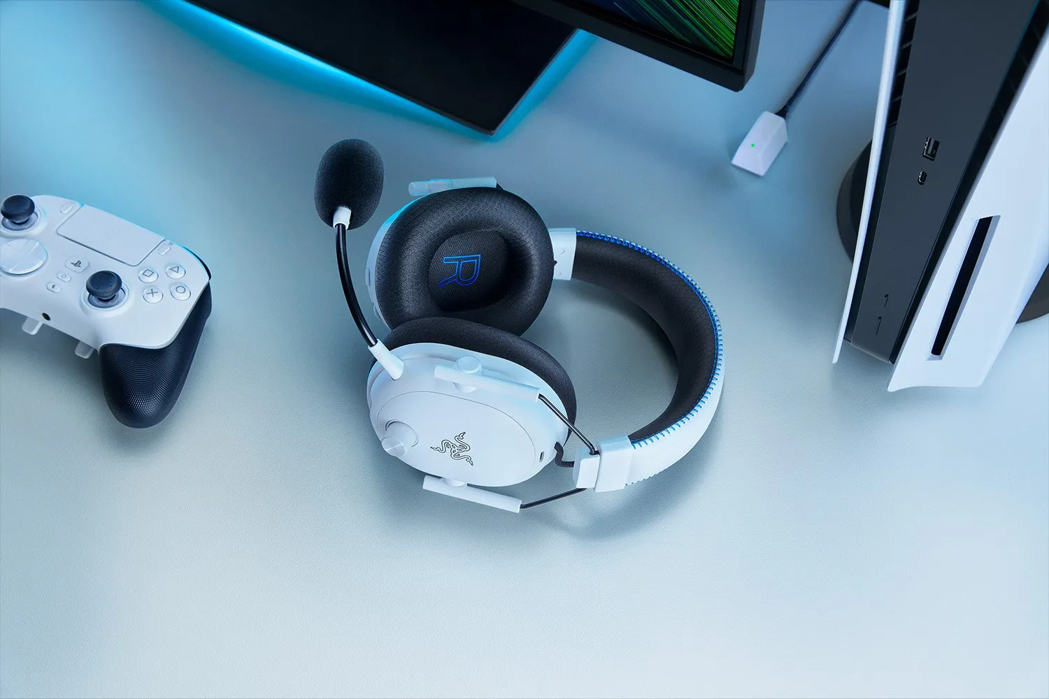 Razer BlackShark V3 Pro Wireless Gaming Headset, White