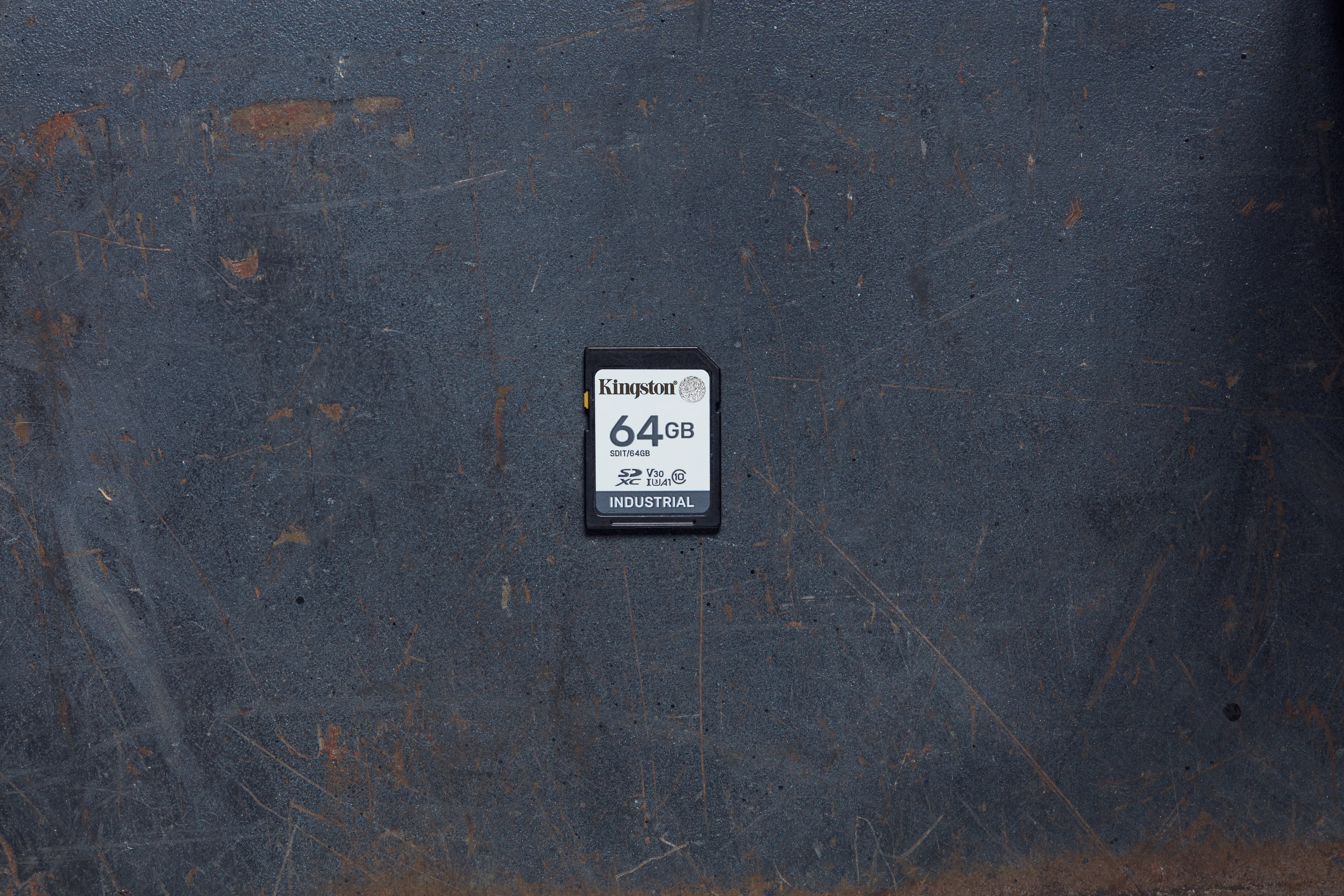 KINGSTON 64GB SDXC Industrial -40C to 85C C10 UHS-I U3 V30 A1 pSLC