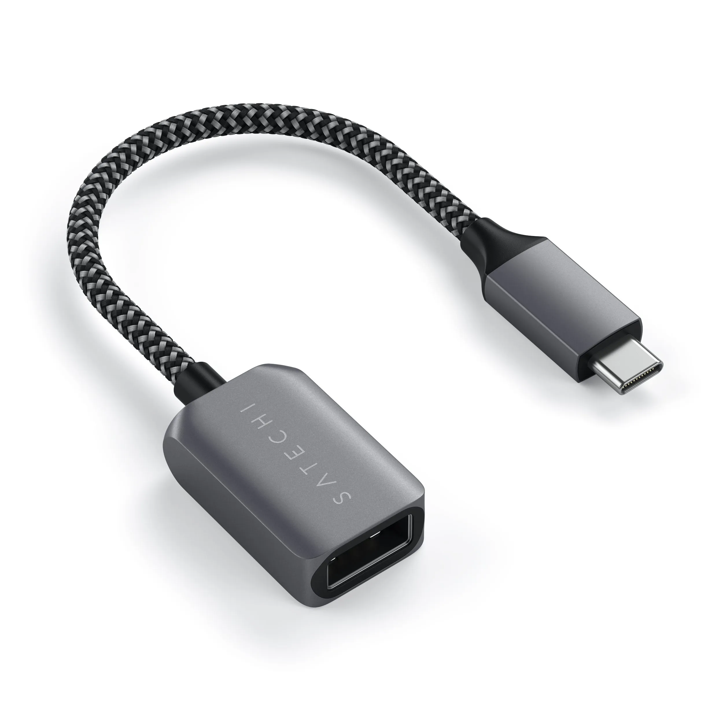 Satechi USB-C – USB-A - adapter, Grey