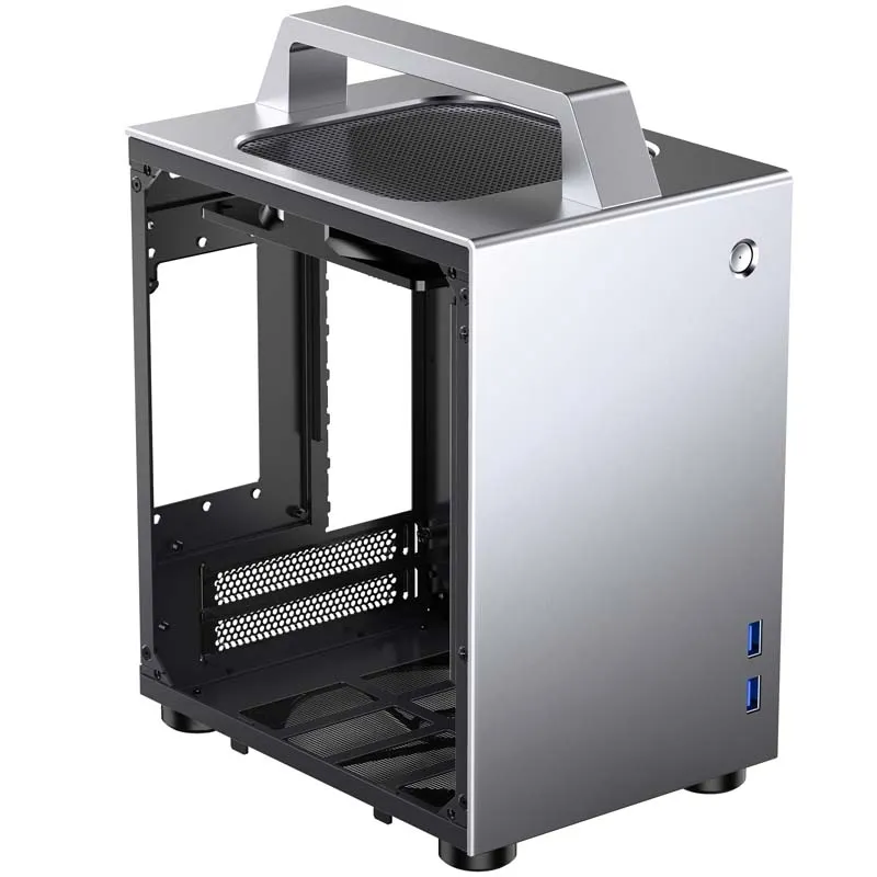 Jonsbo T8, Tempered Glass -Mini-ITX-kotelo, hopea