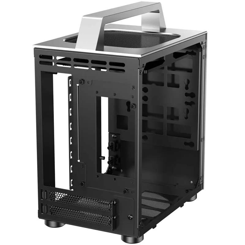 Jonsbo T8, Tempered Glass -Mini-ITX-kotelo, hopea