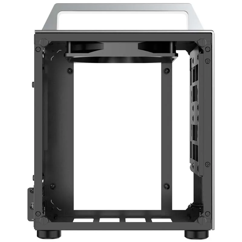 Jonsbo T8, Tempered Glass -Mini-ITX-kotelo, hopea