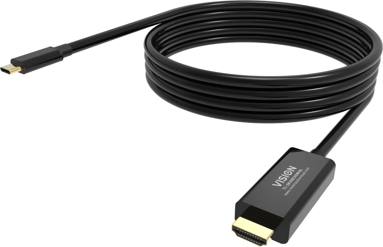 Vision TechConnect DisplayPort &ndash; DisplayPort 1.2 - cable, 2 m, White