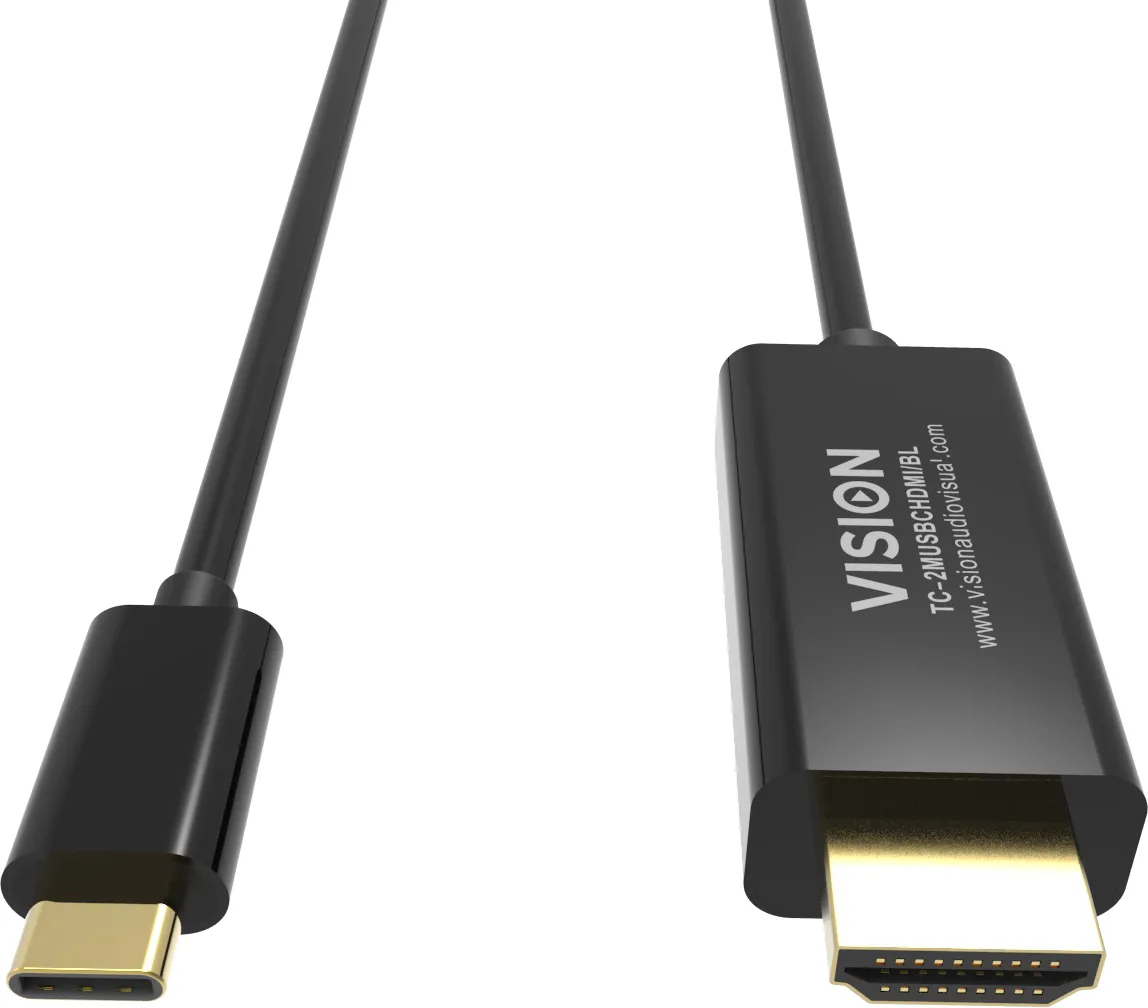 Vision TechConnect DisplayPort – DisplayPort 1.2 - cable, 2 m, White