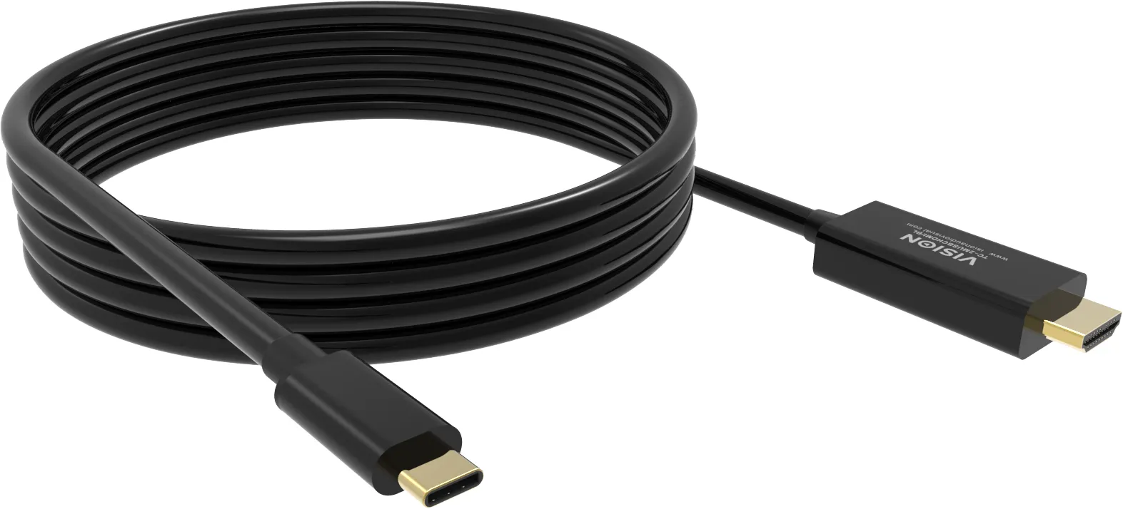 Vision TechConnect DisplayPort &ndash; DisplayPort 1.2 - cable, 2 m, White