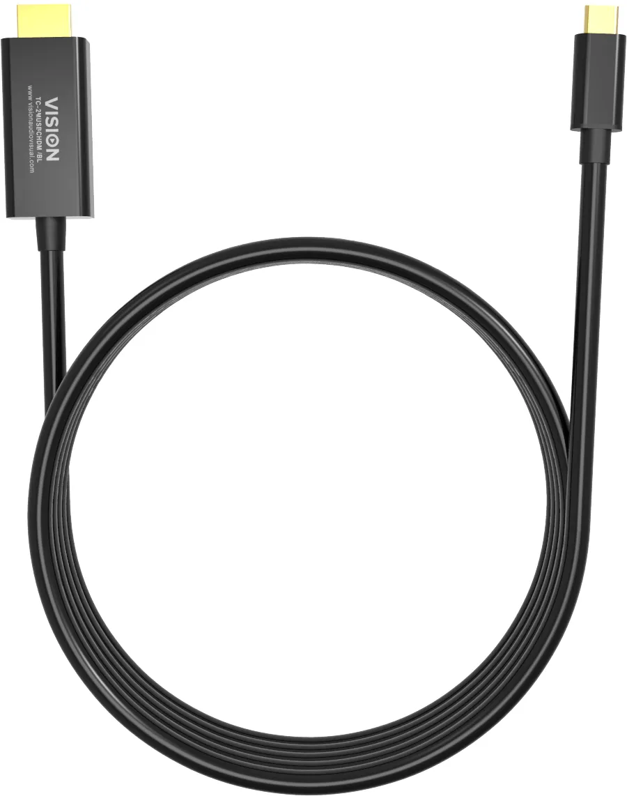 Vision TechConnect DisplayPort &ndash; DisplayPort 1.2 - cable, 2 m, White