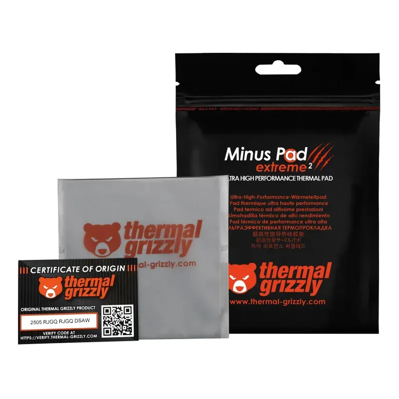 Thermal Grizzly Minus Pad Extreme V2 100x100x1.5mm Thermal Pad