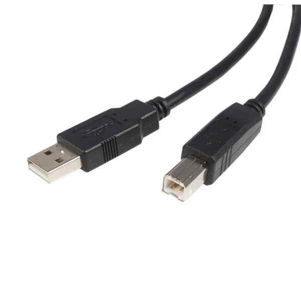 StarTech USB 2.0 USB-A &ndash; USB-B -kaapeli, 3 m, musta