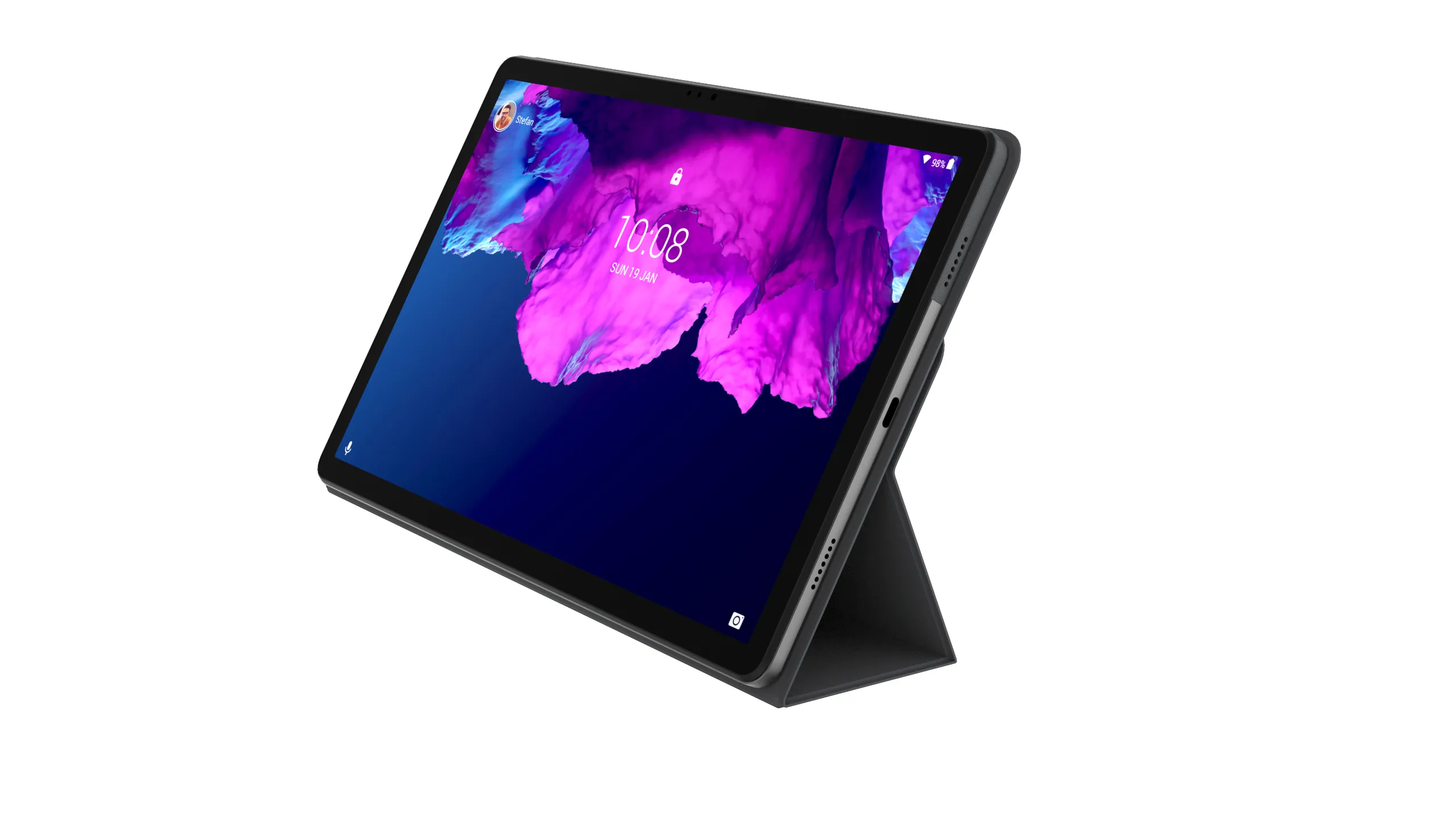 LENOVO TAB P11 FOLIO CASE/FILM GREY