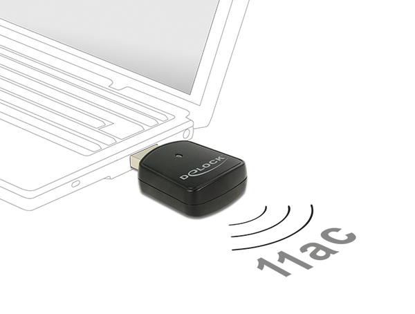 USB 3.0 Dual Band WLAN ac/a/b/g/n Mini Stick 867 Mbps