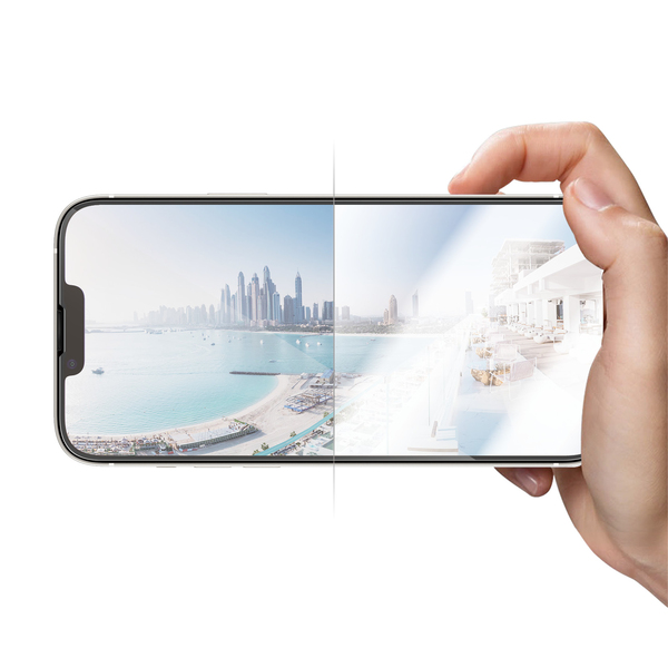 PanzerGlass Ultra-Wide Fit, Anti-Reflective, iPhone 14 Plus/13 Pro Max - Screen Glass